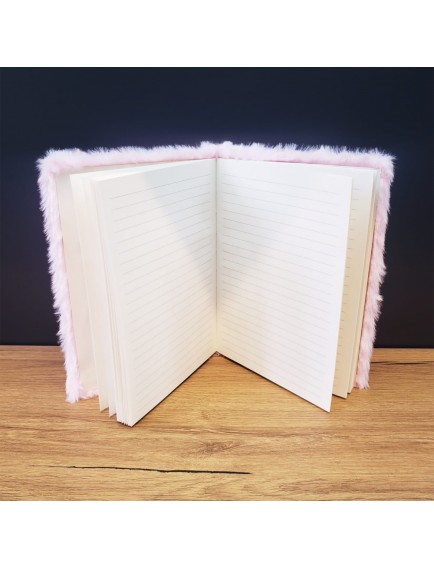 Panda Tasarımlı Peluş Defter