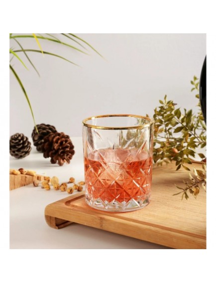 6'lı Kristal Meşrubat Bardağı 300 ml