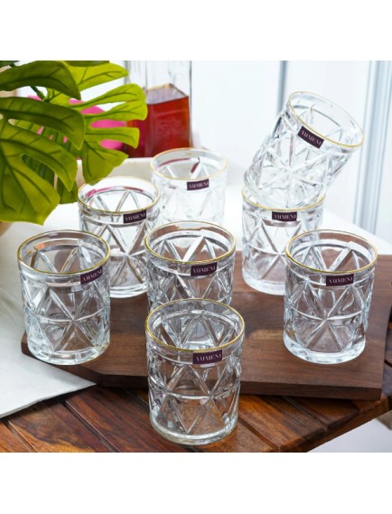 6'lı Kristal Meşrubat Bardağı 300 ml