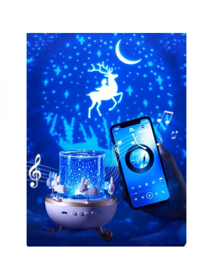 Tavşan Atlıkarınca Multifonksiyon Projektör