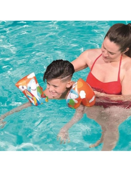 Sevimli Hayvan Desenli Büyük Çocuk Deniz Kolluğu (6-12 Yaş)