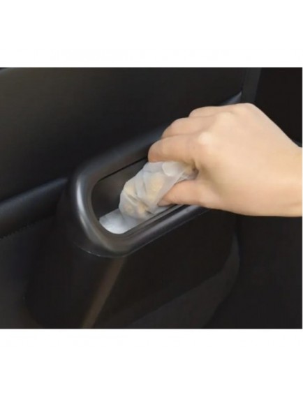 Araba Çöp Kutusu Kapaklı Organize Siyah Renk