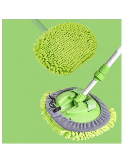 Yedek Bezli Mikrofiber Araba Yıkama Fırçası