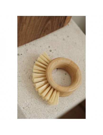 Ahşap Sebze Meyve Yıkama Fırçası