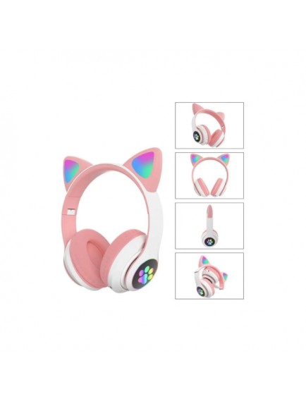 Kedi Figürlü Bluetooth Kulaklık