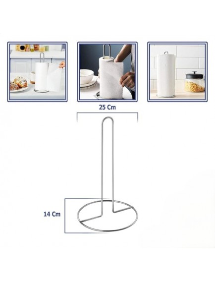 Dik Kağıt Havluluk Krom Renk