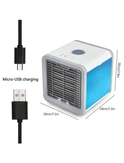 Masaüstü Kare Su Hazneli Fan