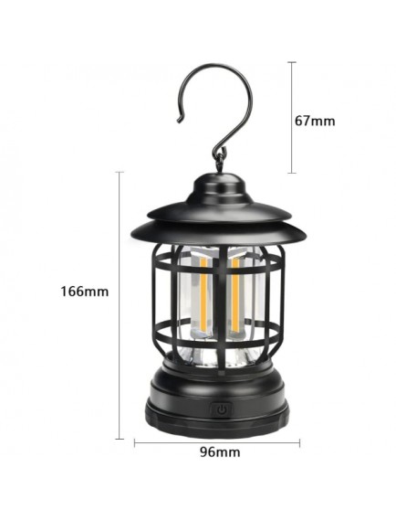 Retro LED Kamp Lambası