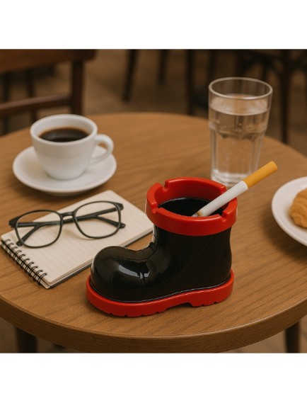 Bot Tasarımlı Kokusuz Küllük