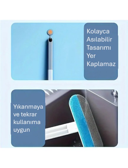 Uzun Saplı Evcil Hayvan Tüy Temizleme Fırçası