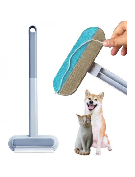 Uzun Saplı Evcil Hayvan Tüy Temizleme Fırçası