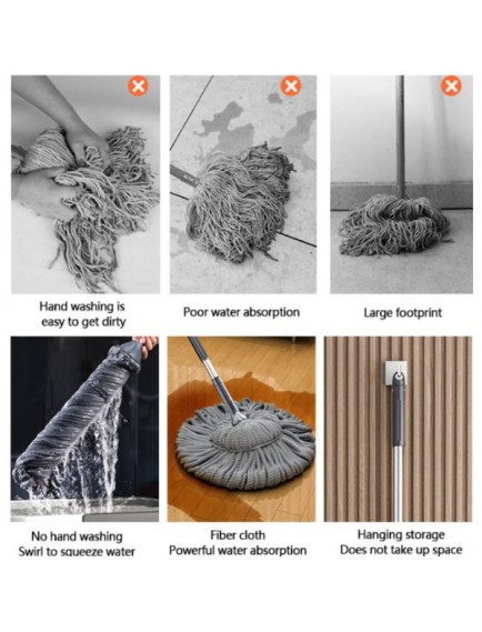 Kendinden Sıkmalı Paspas Mop