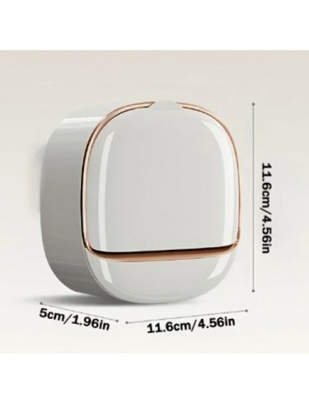 Drenaj Hazneli Kapaklı Katı Sabunluk