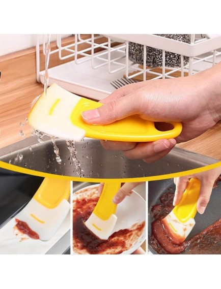 Silikon Uçlu Bulaşık Temizleme Kazıyıcı Spatula