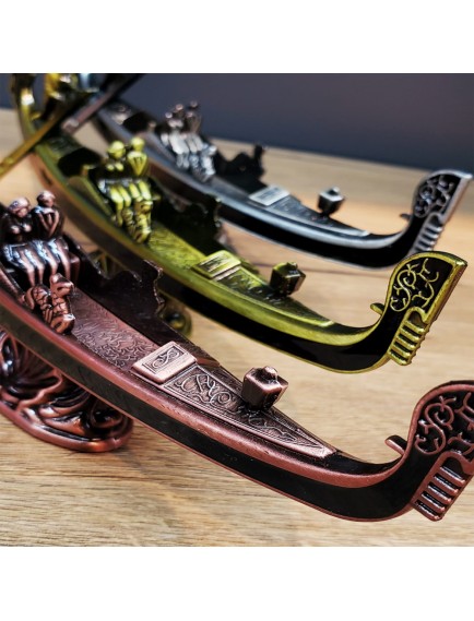 Metal Dekoratif Venedik Kayık