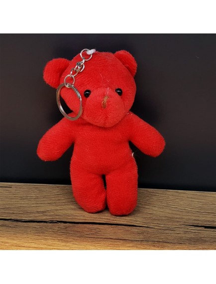 Kırmızı Hediyelik Kese İçinde Ayıcık