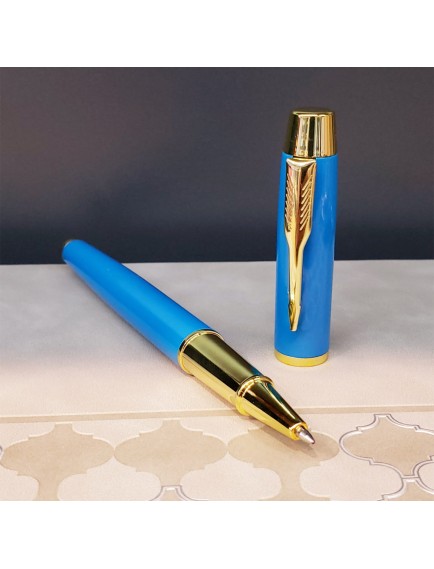 Turkuaz Metal Roller Kalem