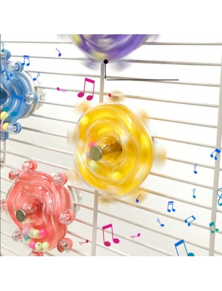 Çıngıraklı Kuş Kafesi İçin Çark Oyuncağı