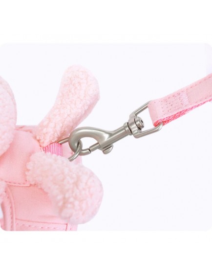 Evcil Hayvan Peluş Ayıcıklı Göğüs Gezdirme Tasması Set