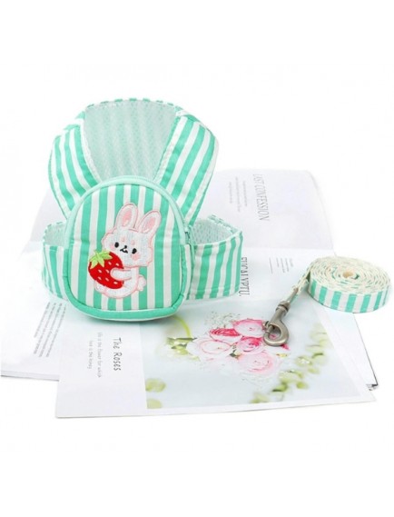 Evcil Hayvan Çantalı Göğüs Gezdirme Tasması Seti