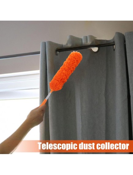 Teleskopik Saplı Mikrofiber Toz Püskülü