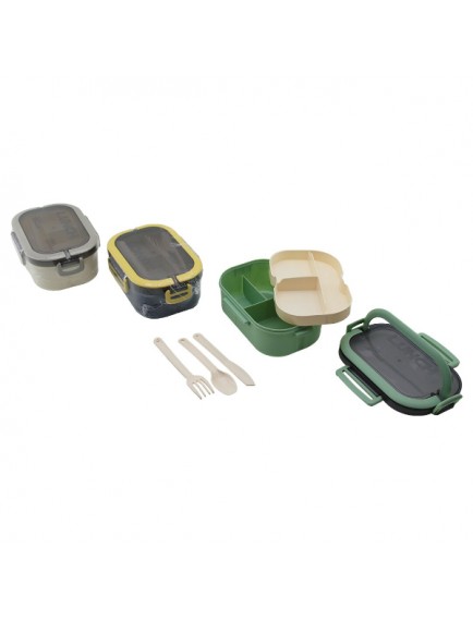 Tek Katlı Bölmeli Beslenme Kutusu