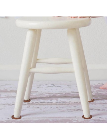 Yuvarlak Mobilya Koruyucu Keçe 24'lü Paket