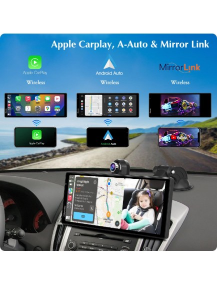 Çift Lens Kameralı Apple Ve Android CarPlay