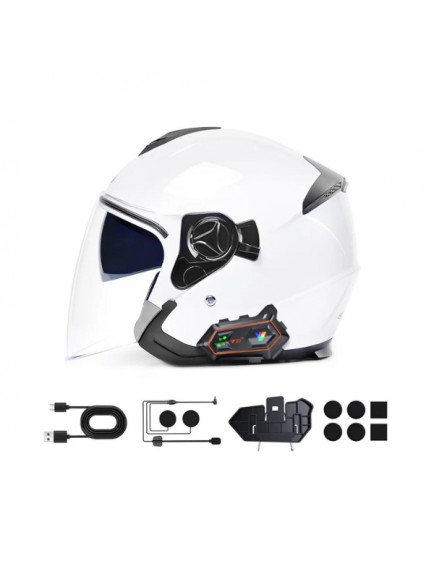 Y20 Max Kablosuz Motosiklet Kask Intercom