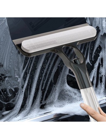 4 in 1 Spreyli Çek Çekli Camsil ve Fırça Aparatı