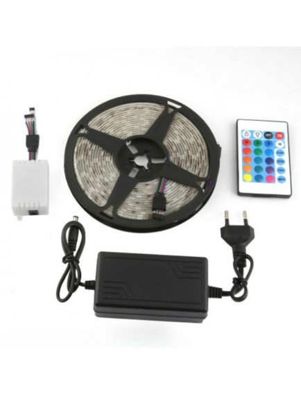 RGB Şerit 54 LED Kumandalı USB Bağlantılı