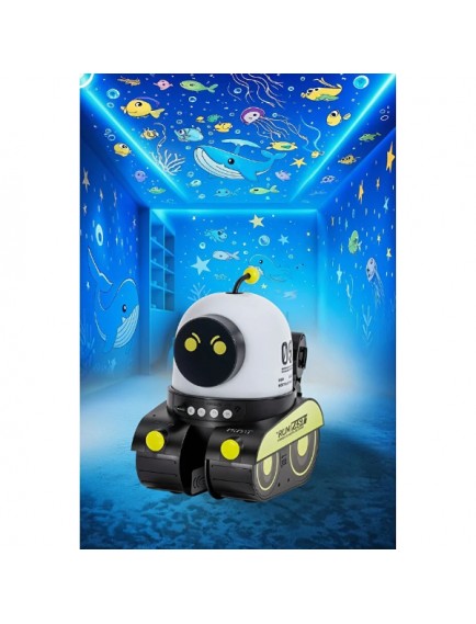 Robot Tasarımlı Projektör Gece Lambası