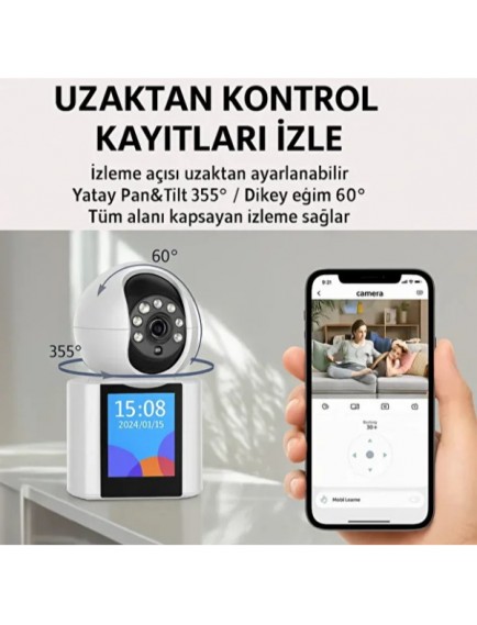 Akıllı Ev Kamerası 2.4 GHz