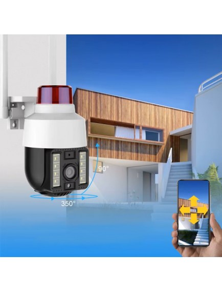 Alarmlı Dış Mekan Güvenlik Kamerası