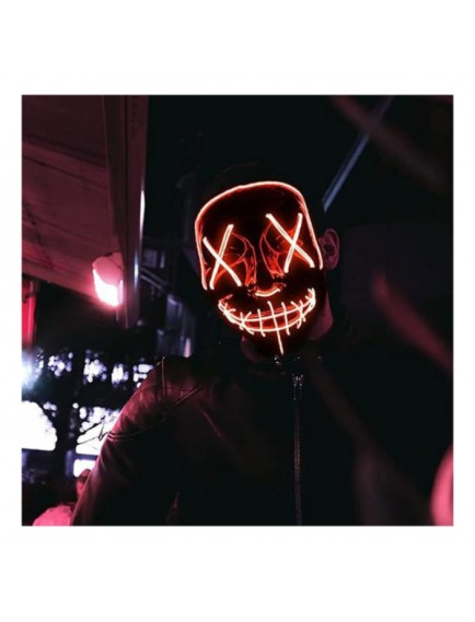 LED Işıklı Turuncu Maske