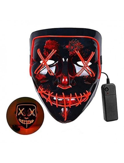 LED Işıklı Turuncu Maske