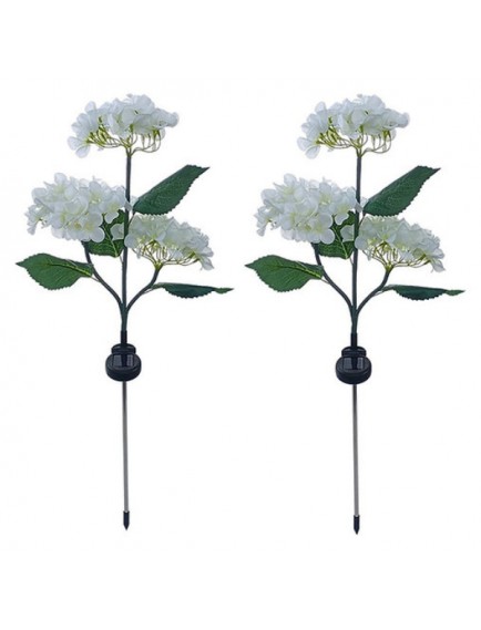 Güneş Enerjili Kazıklı Çiçek LED Lamba