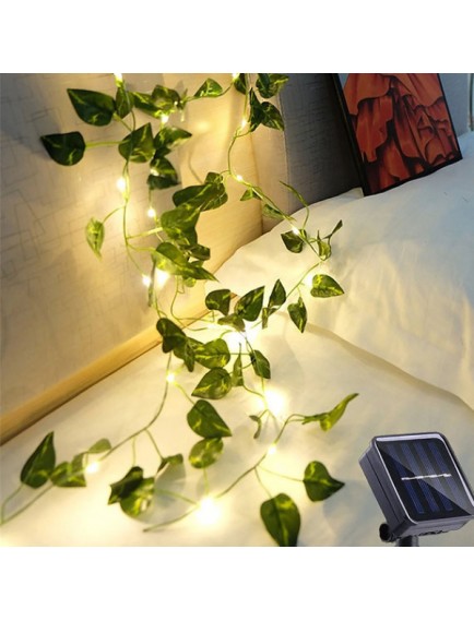 Güneş Enerjili Sarmaşık Led Dekor 5 Metre