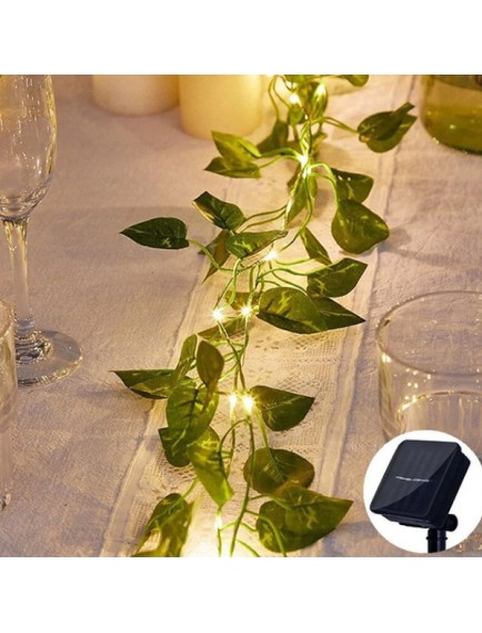 Güneş Enerjili Sarmaşık Led Dekor 5 Metre