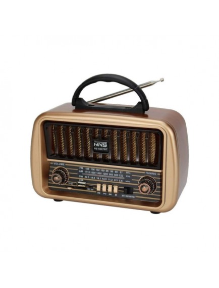 Klasik Taşınabilir Model Nostaljik Radyo