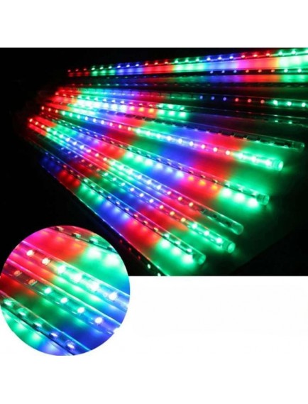 Solar Meteor Tüp Bahçe Dış Mekan Aydınlatma LED 8 Adet