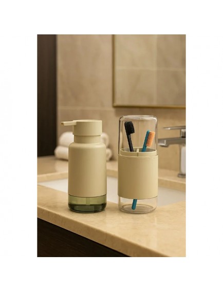 2'li Sıvı Sabunluk Ve Diş Fırçalık Seti