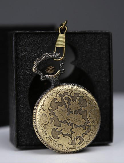 Özel Kutulu Dragonlu Antik Köstekli Saat