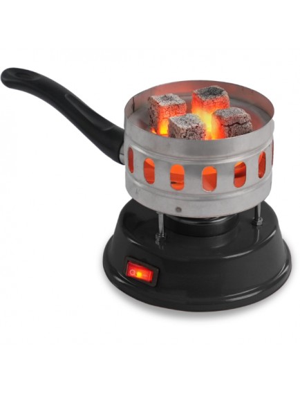 Yuvarlak Galvaniz Elektrikli Nargile Köz Ocağı