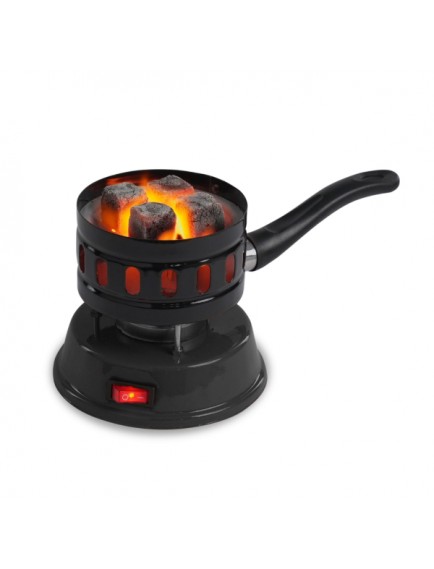 Yuvarlak Galvaniz Elektrikli Nargile Köz Ocağı