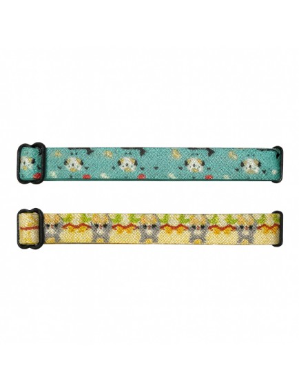 Desenli Zilli Kedi Tasması