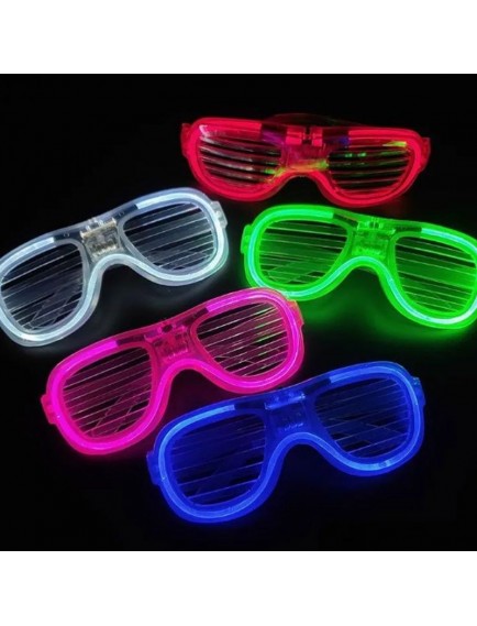 Glow Model Led Işıklı Parti Gözlüğü 5 Adet