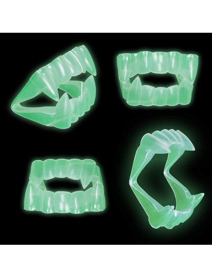 Fosforlu Çift Damak Takma Vampir Dişi