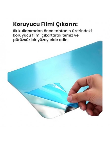 2'li Paslanmaz Çelik Kesim Panosu Seti