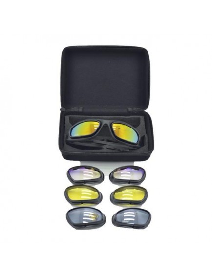 Çok Lensli Tactical Gözlük Seti